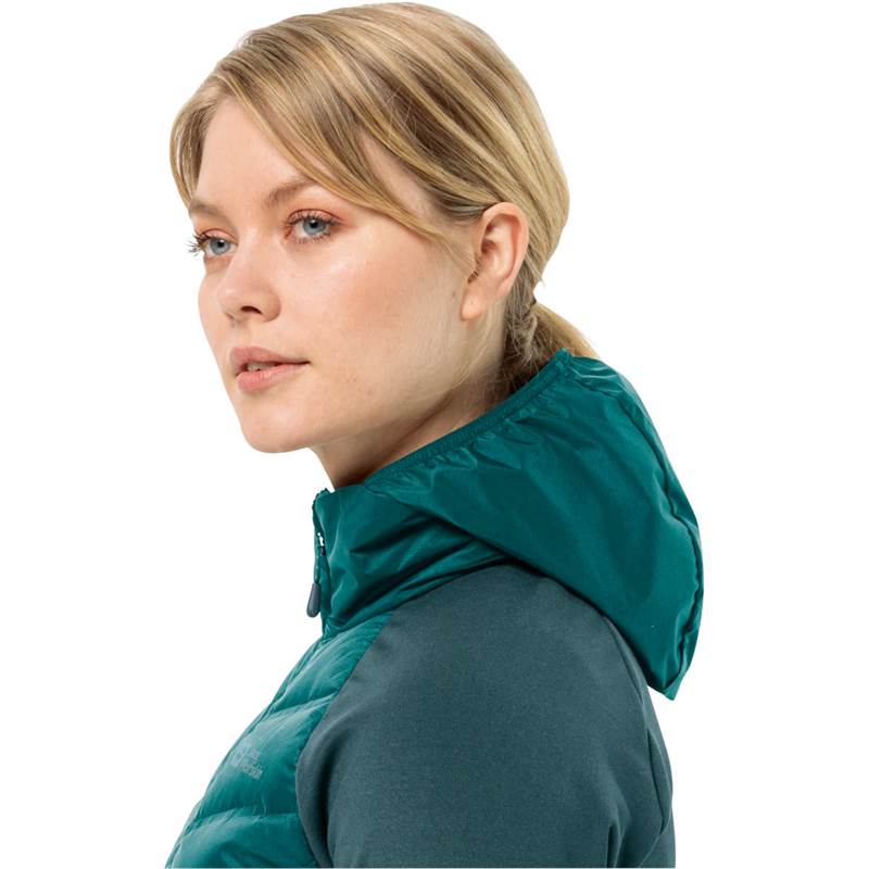 Jack Wolfskin Womens Tasman Down Hybrid Fleece Jacket-5